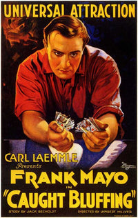 Caught Bluffing Movie Poster Print showcasing suspenseful cinema art.