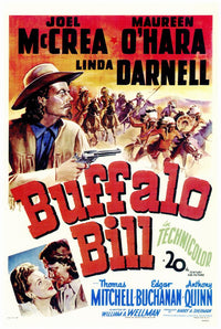 Buffalo Bill Movie Poster Print showcasing the legendary showman.