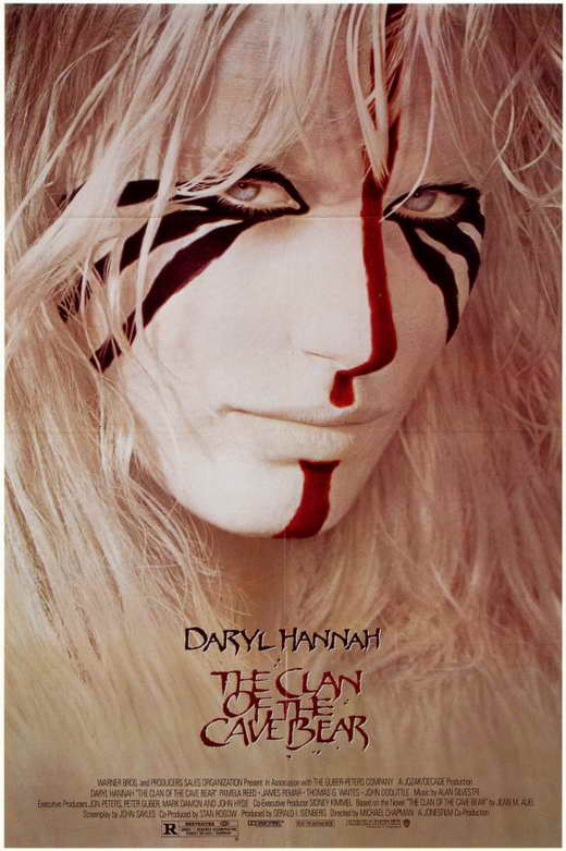 The Clan of the Cave Bear Movie Poster Print showcasing epic prehistoric imagery.