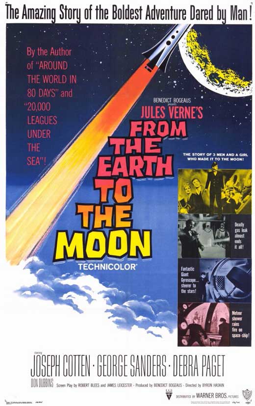 From the Earth to the Moon Movie Poster Print showcasing vibrant imagery.