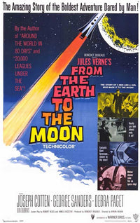 From the Earth to the Moon Movie Poster Print showcasing vibrant imagery.