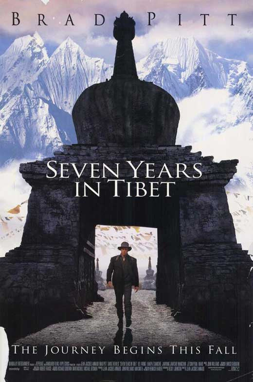 Seven Years in Tibet Movie Poster Print (11x17)
