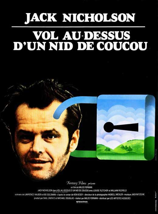 One Flew Over the Cuckoo's Nest Movie Poster Print