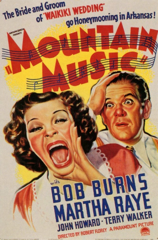 Mountain Music Movie Poster Print showcasing vibrant design and colors.
