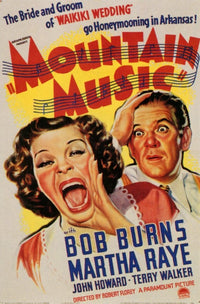 Mountain Music Movie Poster Print showcasing vibrant design and colors.