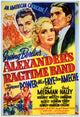 Alexander's Ragtime Band Movie Poster Print showcasing classic film art.