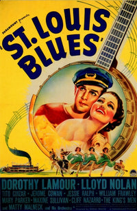 St. Louis Blues Movie Poster Print showcasing sports drama.