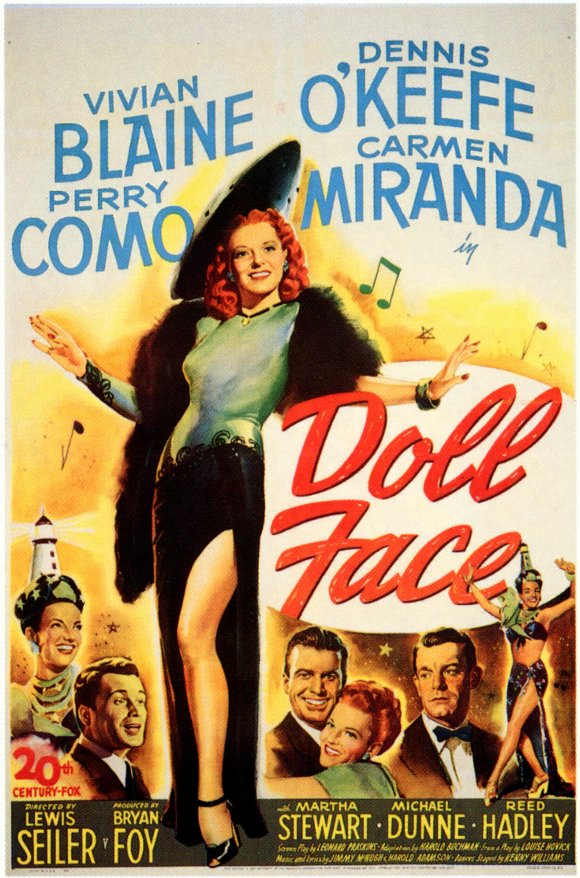Doll Face Movie Poster Print showcasing vibrant colors and cinematic art.