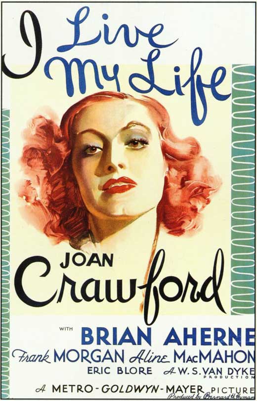 I Live My Life Movie Poster Print showcasing vibrant colors and dynamic design.