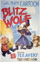 Blitz Wolf Movie Poster Print featuring classic animation style.