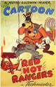 Red Hot Rangers Movie Poster Print showcasing vibrant design.
