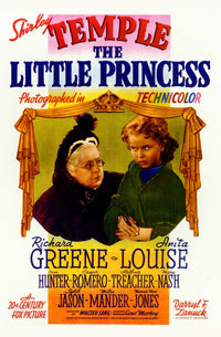 The Little Princess Movie Poster Print featuring whimsical design and vibrant colors.