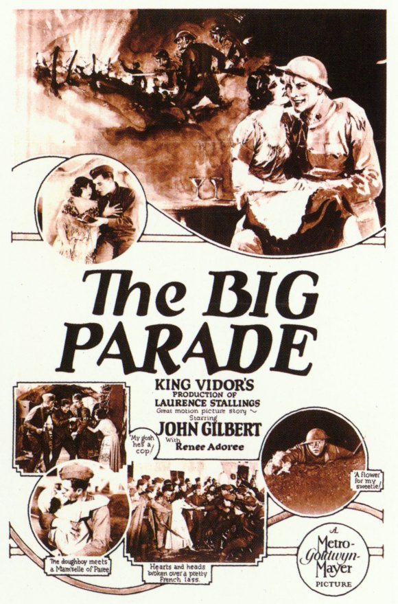 The Big Parade Movie Poster Print featuring iconic film imagery.