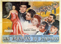 Children of Paradise Movie Poster Print showcasing vibrant colors and iconic design.