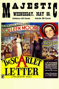 The Scarlet Letter Movie Poster Print showcasing classic film artwork.