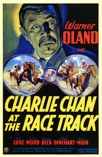 Charlie Chan at the Race Track Movie Poster Print
