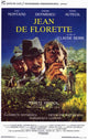 Jean de Florette Movie Poster Print showcasing the film's captivating imagery.