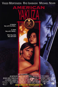 American Yakuza Movie Poster showcasing crime and intrigue.