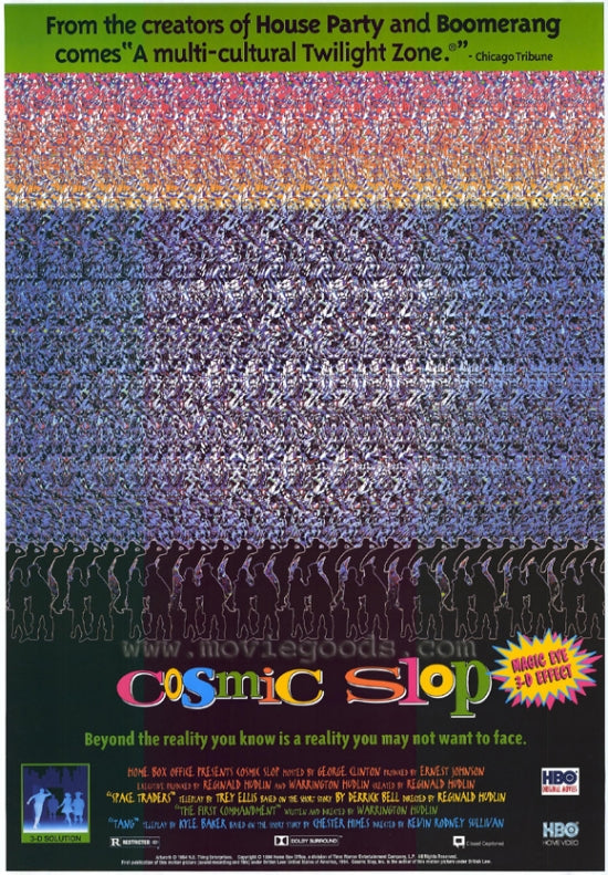 Cosmic Slop Movie Poster Print showcasing vibrant artwork