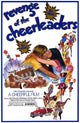 Revenge of the Cheerleaders Movie Poster Print showcasing retro cheerleading theme.