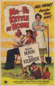 Ma & Pa Kettle at Home Movie Poster Print