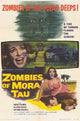 Zombies of Mora Tau Movie Poster Print - Horror Film Artwork