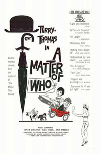 A Matter of WHO Movie Poster Print showcasing vibrant design and colors.