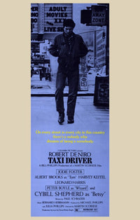 Taxi Driver Movie Poster Print showcasing classic film art