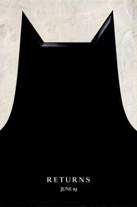 Batman Returns Movie Poster Print showcasing iconic imagery from the film.