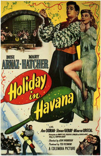 Holiday in Havana Movie Poster Print showcasing vibrant tropical charm.