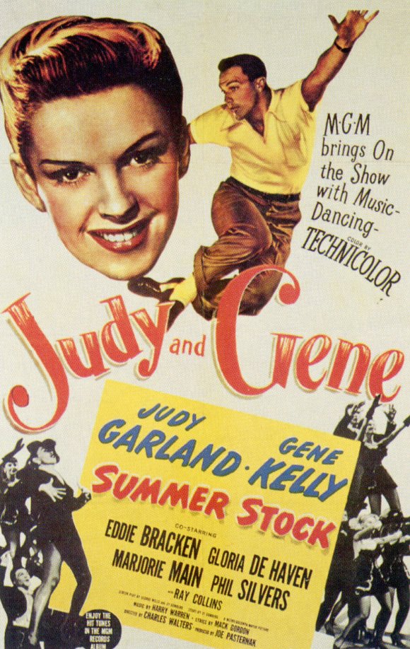 Summer Stock Movie Poster Print showcasing classic film artwork.