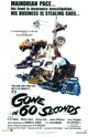 Gone in 60 Seconds Movie Poster Print showcasing high-octane action.
