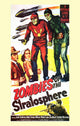 Zombies of the Stratosphere Movie Poster Print showcasing retro cinematic art.