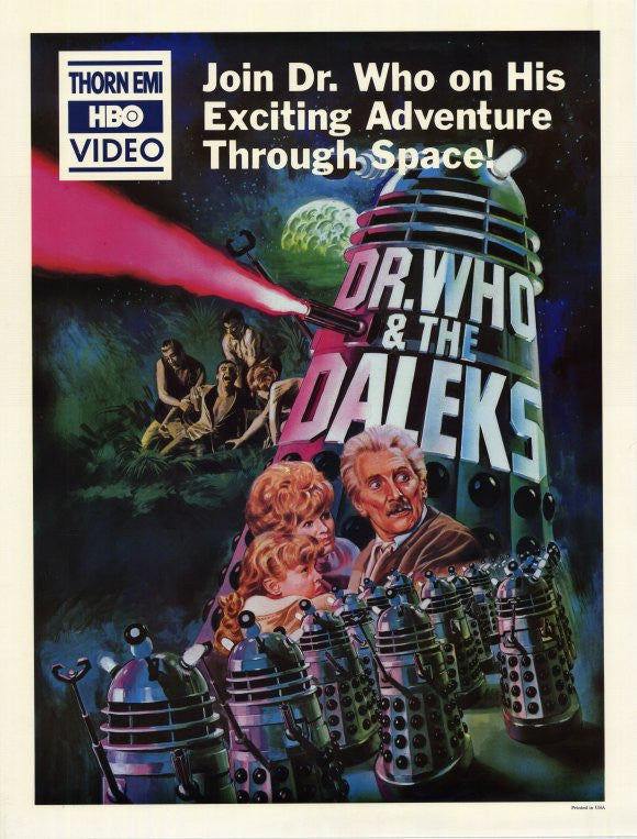 Dr. Who and the Daleks Movie Poster Print (11x17)