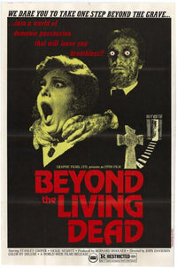 Beyond the Living Dead Movie Poster featuring horror themes.