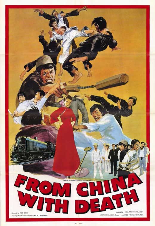 From China With Death Movie Poster Print showcasing thrilling visuals and vintage cinema art.