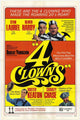 Four Clowns Movie Poster Print showcasing colorful clown art.
