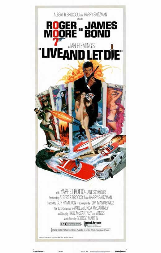 Live and Let Die Movie Poster Print (11 x 17) | Posterazzi