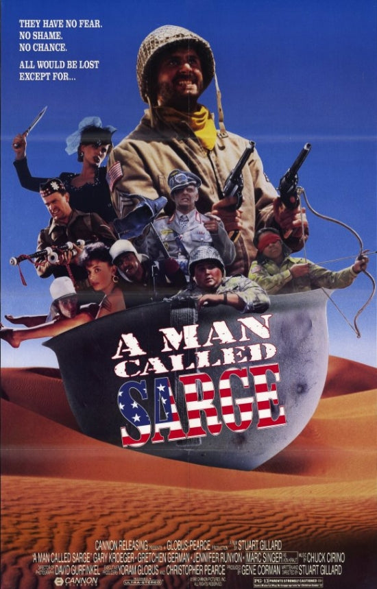 A Man Called Sarge Movie Poster Print featuring cinematic art.