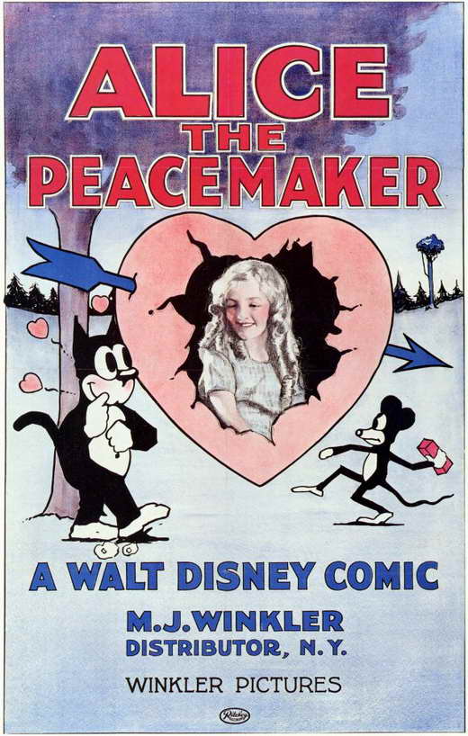 Alice the Peacemaker Movie Poster Print featuring vibrant colors.