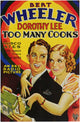 Too Many Cooks Movie Poster Print featuring vibrant colors and humorous design