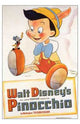 Pinocchio Movie Poster Print featuring vibrant colors and classic Disney art.