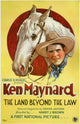 The Land Beyond the Law Movie Poster Print showcasing classic cinematic adventure.
