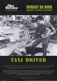 Taxi Driver Movie Poster Print showcasing iconic film artwork.