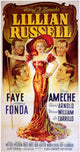 Lillian Russell Movie Poster Print showcasing classic film art.