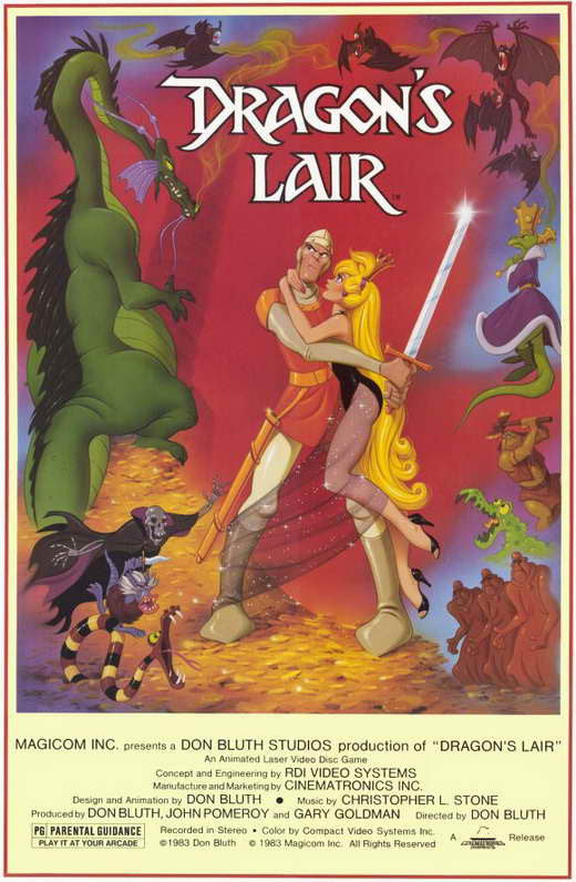 Dragon's Lair Movie Poster Print (11x17) | Posterazzi