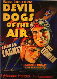 Devil Dogs of the Air Movie Poster Print showcasing classic aviation theme.