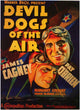 Devil Dogs of the Air Movie Poster Print showcasing classic aviation theme.