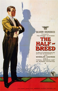 The Half-Breed Movie Poster Print showcasing cinematic art.