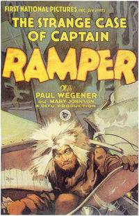 The Strange Case of Captain Ramper Movie Poster Print showcasing vibrant colors and cinematic art.